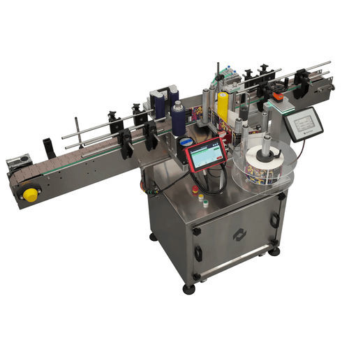 Automatische Etikettiermaschine - Onitex L100 - Onitex Automation d.o.o. - für Flaschen / Dosen / zur Seitenetikettierung