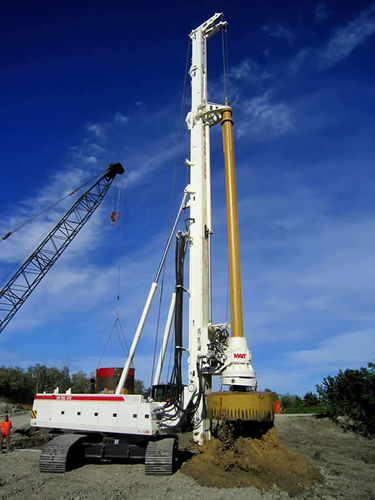 Bohrgerät / Schneckenortbeton-Verfahren SOB - HR 300-570 - MAIT S.p.A. - geotechnische / für Schlitzwände / für Tiefbohrung
