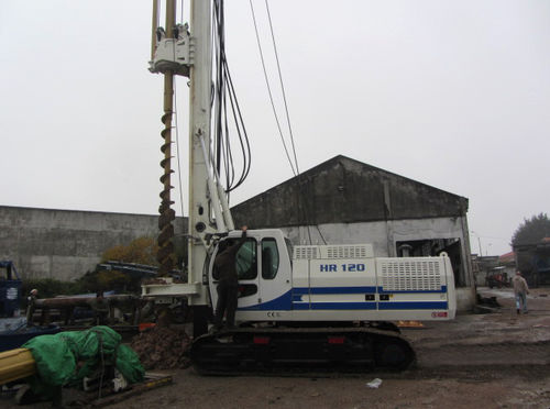 Bohrgerät / Schneckenortbeton-Verfahren SOB - HR 120 CFA - MAIT S.p.A. - geotechnische / Pfahl / drehbar