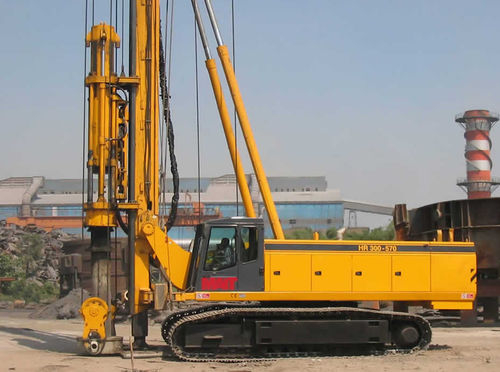 Bohrgerät / Schneckenortbeton-Verfahren SOB - HR 300-570 THH - MAIT S.p.A. - für Schlitzwände / drehbar / hydraulisch