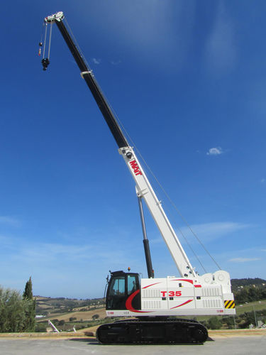 Kran auf Raupen - T35  - MAIT S.p.A. - für Baustelle / kompakt