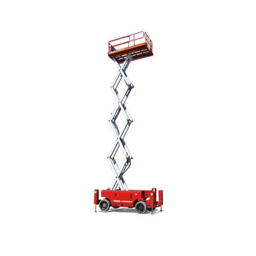 Scherenarbeitsbühne für schwierige Gelände - 3369ERT - MEC AERIAL WORK PLATFORMS - auf Rädern / batteriebetrieben / selbstplanierend