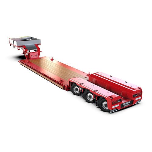 Ultra-Tieflader-Anhänger - EURO-PX3 - Nooteboom Trailers B.V. - für Industriematerial / für Baumaschinen / für Waren