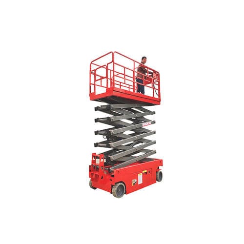 Scherenarbeitsbühne mit Eigenantrieb - HW0.3 series - Shandong Hengwang Group Co., Ltd. - rollend / hydraulisch / für den Innenbereich