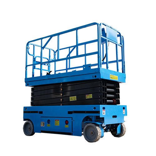 Scherenarbeitsbühne mit Eigenantrieb - HW0.3-10 - Shandong Hengwang Group Co., Ltd. - rollend / für den Innenbereich / für Außenbereich