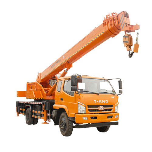 Mobiler Kran - HWTJ12T - Shandong Hengwang Group Co., Ltd. - Teleskop / für Gebäudefassaden / für Schiffswerften