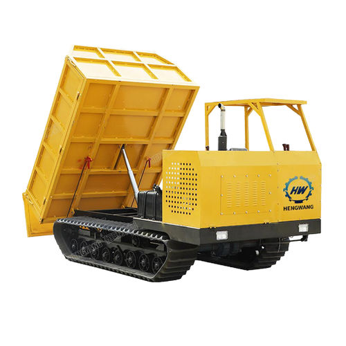 Dumper auf Raupen - HW6000L - Shandong Hengwang Group Co., Ltd. - Diesel / Fronthochkipper / kompakt