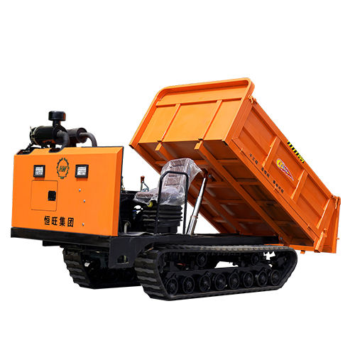 Dumper auf Raupen - HW5000L - Shandong Hengwang Group Co., Ltd. - hydraulisch / Fronthochkipper / kompakt