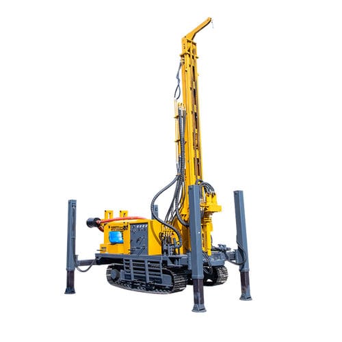 Bohrgerät für Schächte - HQZ400L - Shandong Hengwang Group Co., Ltd. - auf Raupen / drehbar / pneumatisch