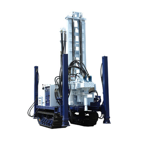 Kernbohrgerät - HW180D - Shandong Hengwang Group Co., Ltd. - zur Bodenuntersuchung / auf Raupen / Doppeldrehköpfen