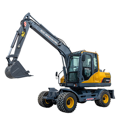 Bagger mit Gummireifen - HWL80-6 - Shandong Hengwang Group Co., Ltd. - mittelgroß / großformatig / Diesel