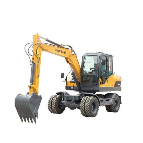 Bagger mit Gummireifen - HWL80 - Shandong Hengwang Group Co., Ltd. - mittelgroß / Diesel