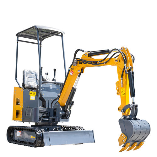 Multifunktionsbagger - HW-E12 - Shandong Hengwang Group Co., Ltd. - Mini / auf Raupen / Diesel