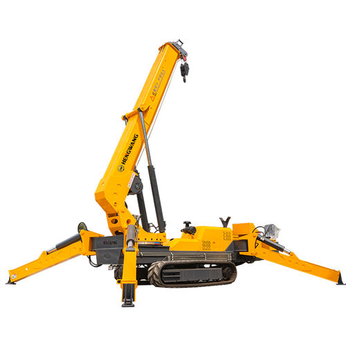 Mini-R-Kran / auf Raupen - HW1000 - Shandong Hengwang Group Co., Ltd. - Teleskop