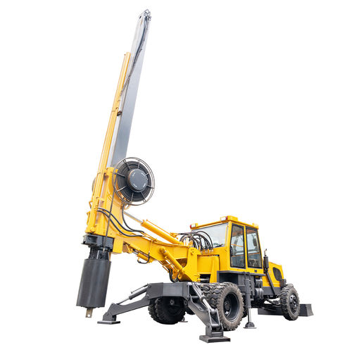 Geotechnische-Bohrgerät - HWF-20M - Shandong Hengwang Group Co., Ltd. - Multifunktion / Geothermie / auf Reifen