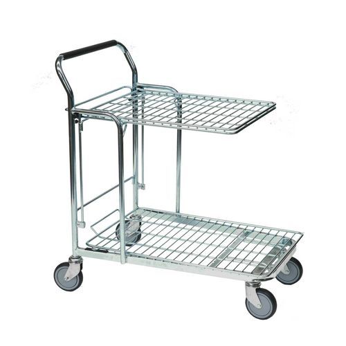 Transportwagen - B3 - Italfil - Metall / 2 Ebenen / mit Lenkrolle