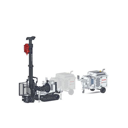 Bohrgerät für Verbindungsverankerung - MC 8 D - Comacchio - Klein / ferngesteuert / hydraulisch