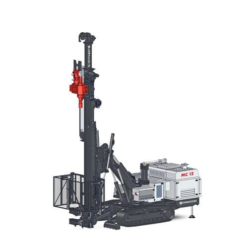 Geotechnische-Bohrgerät - MC 12 - Comacchio - für Schächte / Klein / drehbar