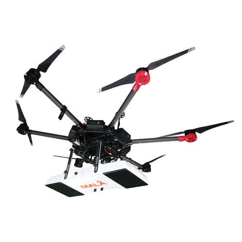 Georadar zur Netzwerkerkennung - GeoDrone 600 - Mala