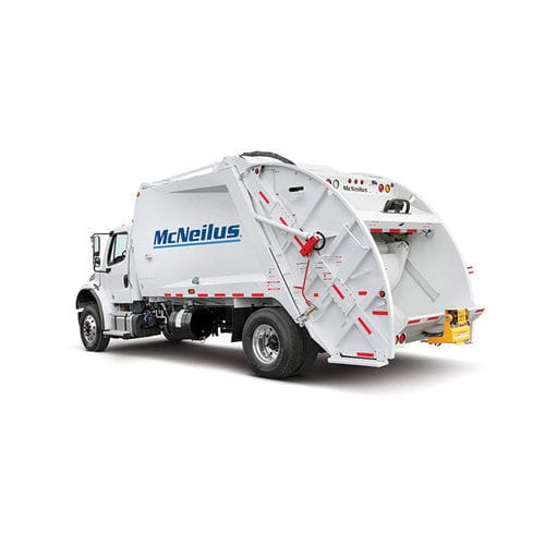 Hecklader-Müllwagen - McNeilus - elektrisch