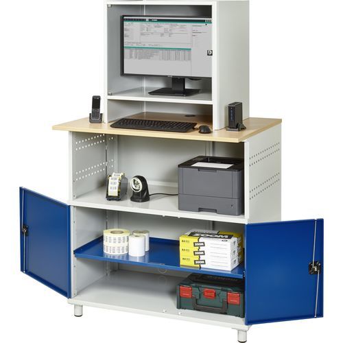 Büro-Arbeitsplatz - 07-1022M5S.11 - RAU - Industrie / Computer / elektronisch