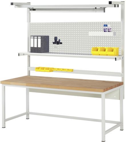 Montagetisch für Schreinerarbeiten - 8000 - RAU - elektrisch / modular / Mehrzweck