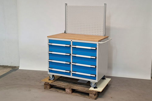 8-Schublade Werkstattwagen - 05-LL5.20.20E-B-LP650.19-Sch - RAU