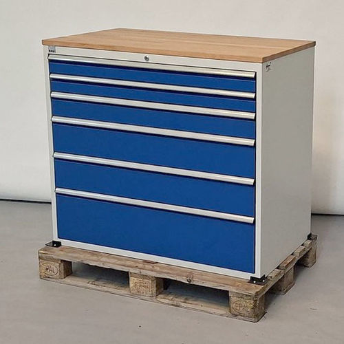 Schubladenblock zur Lagerung von Kleinteilen - 03-XXL7.A-B.11-Sch - RAU