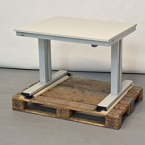 Stahl-Werkbank - 08-WT-100-080-M-Sch - RAU - Metall / höhenverstellbar / elektrisch
