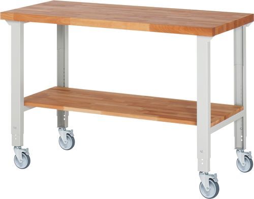 Buche-Werkbank - 05-7000-7-157B4H4.12-AE - RAU - für Werkstatt / mobil / Fachboden