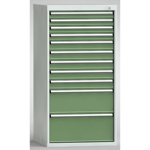 Lagerschrank - SGB1450-11-001 - KLW LUTZ - bodenstehend / Multi-Schubladen / Metall