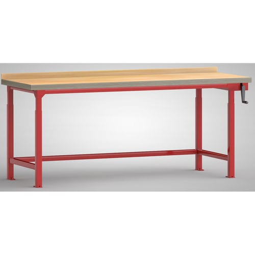 Buche-Werkbank - WPHL01-20M45-X3D01 - KLW LUTZ - für Werkstatt / Metall
