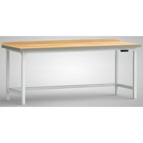 Buche-Werkbank - WPJL01-20M45-X3D01 - KLW LUTZ - für Werkstatt / vollverschweißt / höhenverstellbar