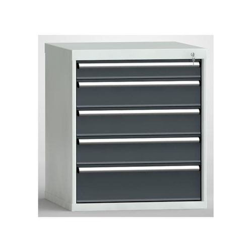 Schubladenblock zur Lagerung von Kleinteilen - SGB0850-05NP-007 - KLW LUTZ