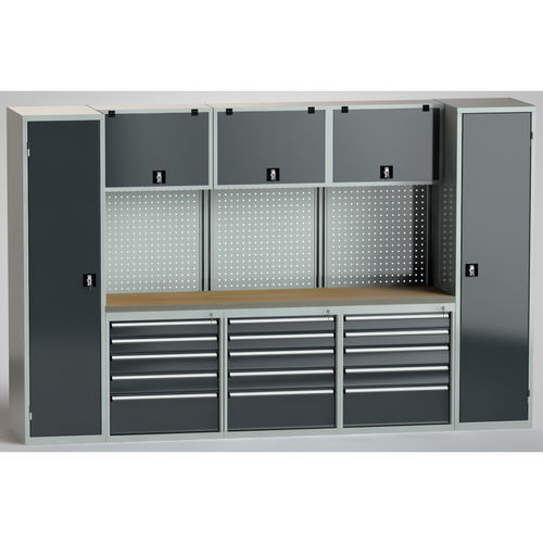 Lagerschrank - SW2022-N01 - KLW LUTZ - für Werkzeug / Werkstatt / wandmontiert