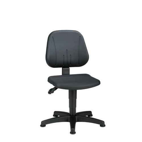 Drehstuhl für Arbeitsplatz - 10/9650-2000 - KLW LUTZ - PE-Sitz / PE-Lehne