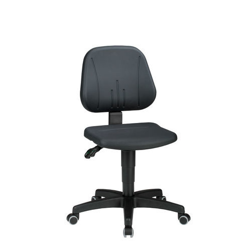 Drehstuhl für Arbeitsplatz - 10/9653-2000 - KLW LUTZ - PE-Lehne / PE-Sitz