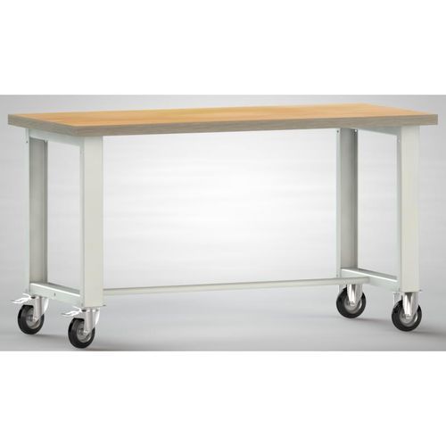 Buche-Werkbank - WS885N-1500M40-X7000 - KLW LUTZ - mobil / zerlegbar / für schwere Lasten