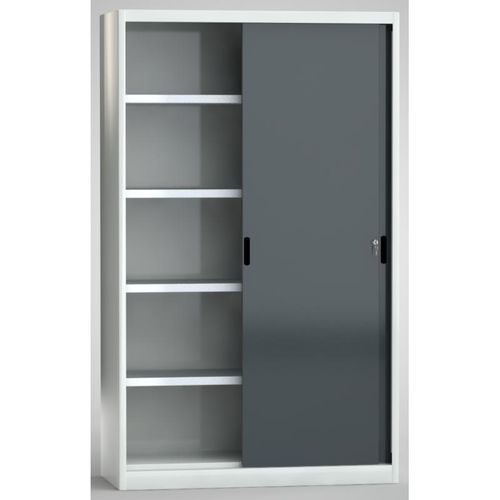 Lagerschrank - 7SN-QL2000TB-2012XRB - KLW LUTZ - bodenstehend / mit Schiebetüren / Auszügen