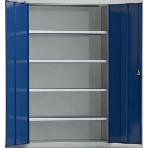 Lagerschrank - 7FN-QA2000TD-0204XRB - KLW LUTZ - bodenstehend / Fachböden / galvanisiertem Stahl