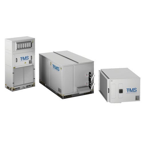 Bodenstehende Klimaanlage - IAC-ISW Series - TMS Industrial Refrigeration - für Kanaleinbau / für Deckenmontage / Split