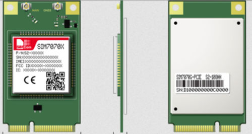 Wireless-Modul / USB - SIM7070E-PCIE - SIMCom Wireless Solutions Ltd. - Daten / PCIe / GPRS