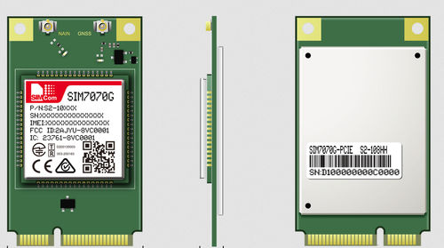 Wireless-Modul / LTE - SIM7070G  - SIMCom Wireless Solutions Ltd. - USB / Daten / PCIe