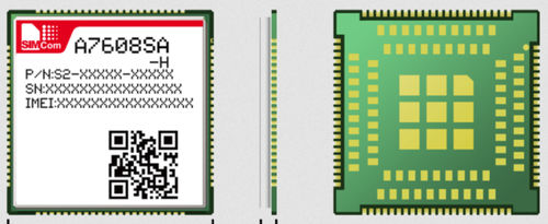 Wireless-Modul / 4G - A7608SA-H - SIMCom Wireless Solutions Ltd. - USB / LTE / 3G