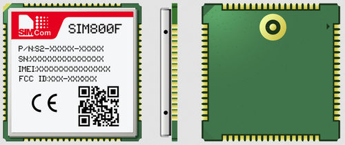 Wireless-Modul / Bluetooth - SIM800F - SIMCom Wireless Solutions Ltd. - integriert / Daten / kompakt