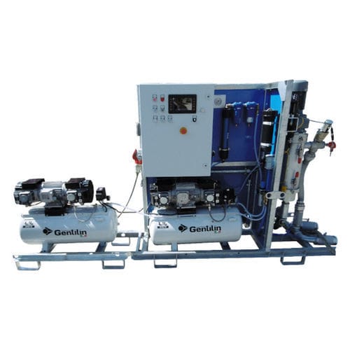 Leichtbeton-Betonmischer - SBM-14-EA - GERTEC - elektrisch / stationär