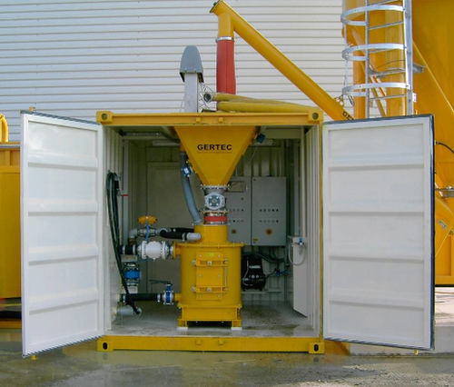 Kontinuierlicher Mischer - DM-60-EC - GERTEC - dynamisch / vertikal / für Baustellen