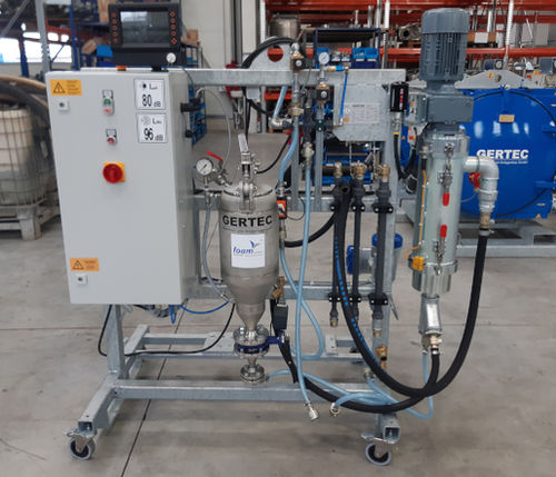 Leichtbeton-Betonmischer - SBL-2K - GERTEC - elektrisch / mobil