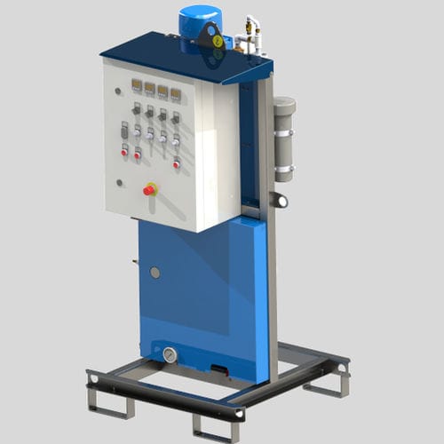 Elektrischer Betonmischer - SBM-1-EA - GERTEC - stationär / Labor / Leichtbeton