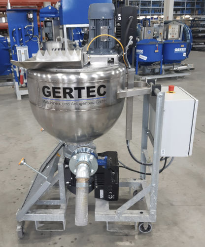 Batch-Mischer - CIM-100-E - GERTEC - dynamisch / vertikal / mobil